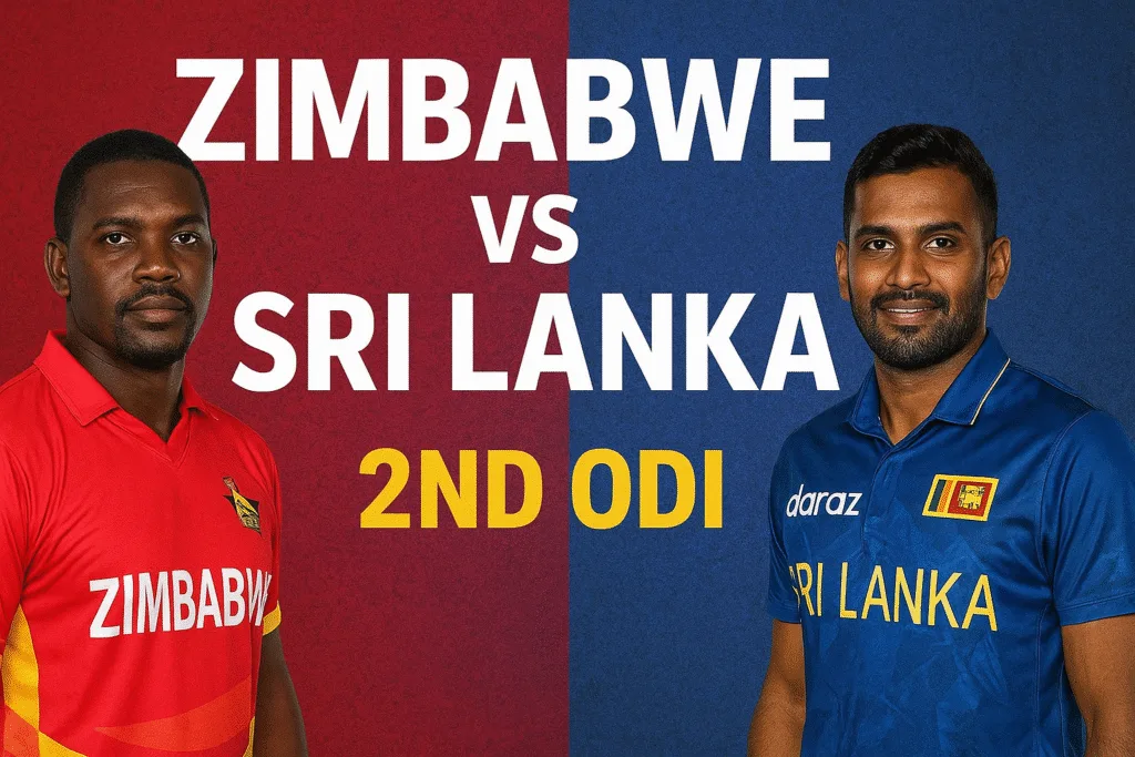 Zimbabwe vs Sri Lanka 2nd ODI