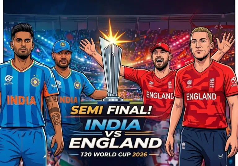 IND VS ENG T20 World Cup 2026 – The Ultimate Cricket Rivalry